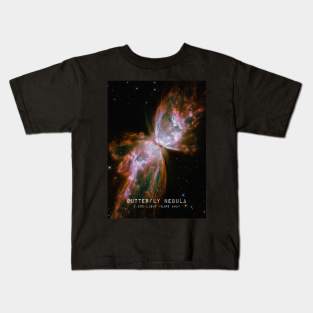 Butterfly Nebula Kids T-Shirt